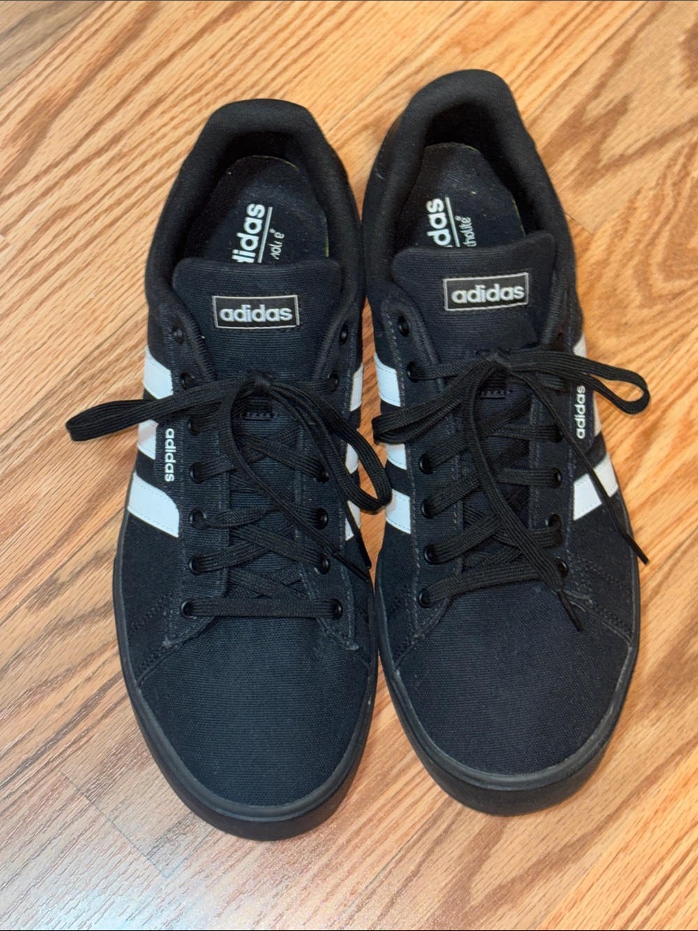 Adidas Daily 3.0 Translucent Outsole Core BLK, Men's, 12 - Picture 2 of 6